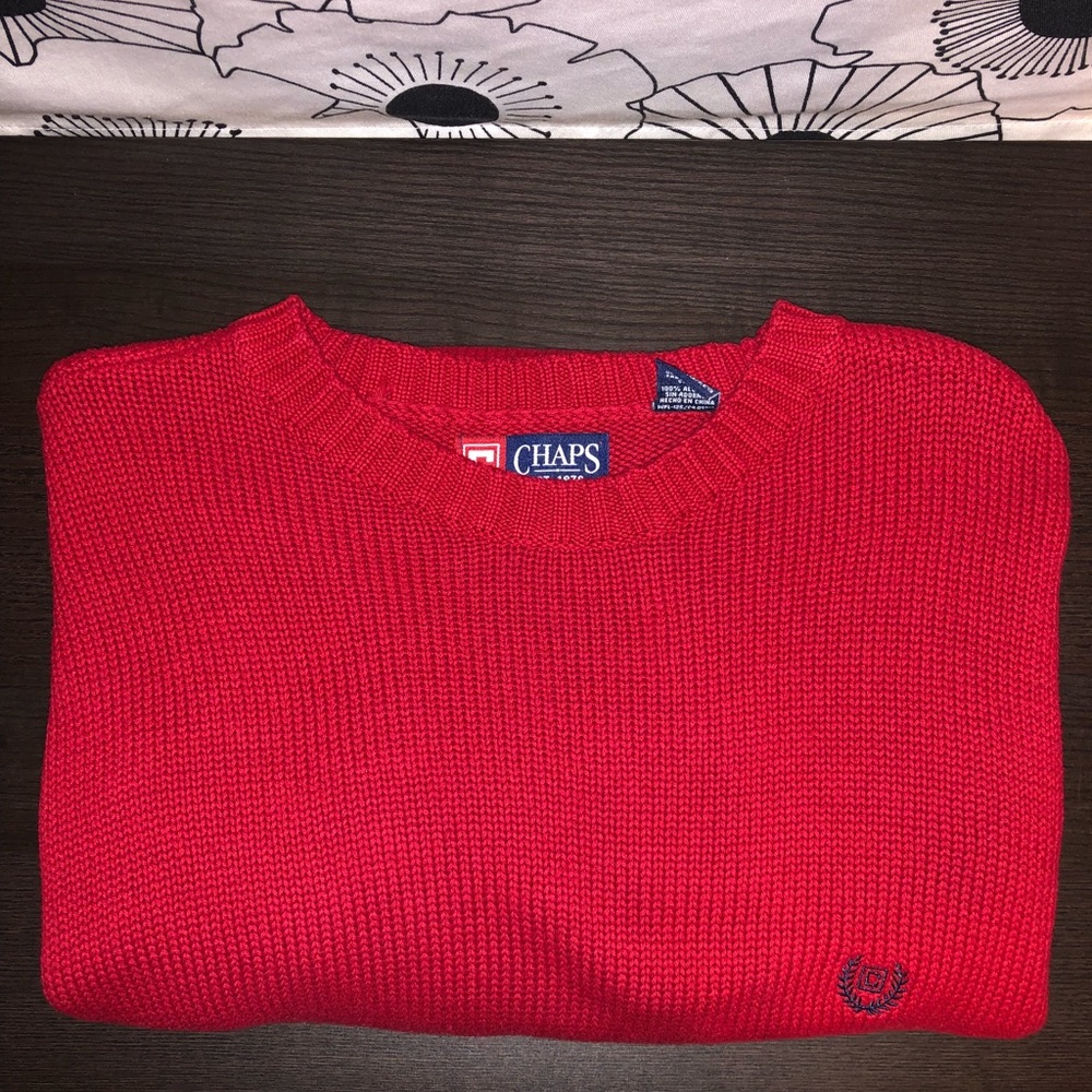 Chaps sweater.